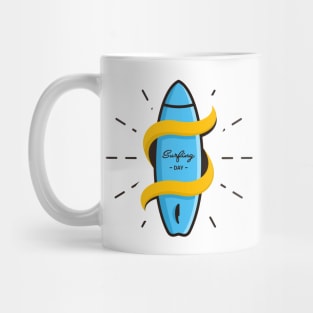 Surfing Day Mug